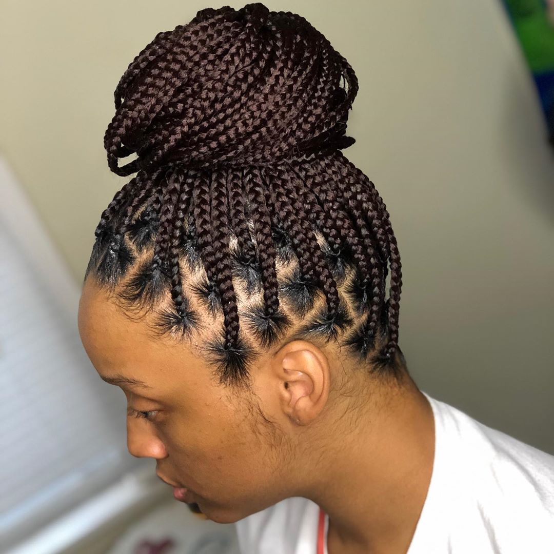 Box Braids Styles Ten Ways To Transform Your Look 6906