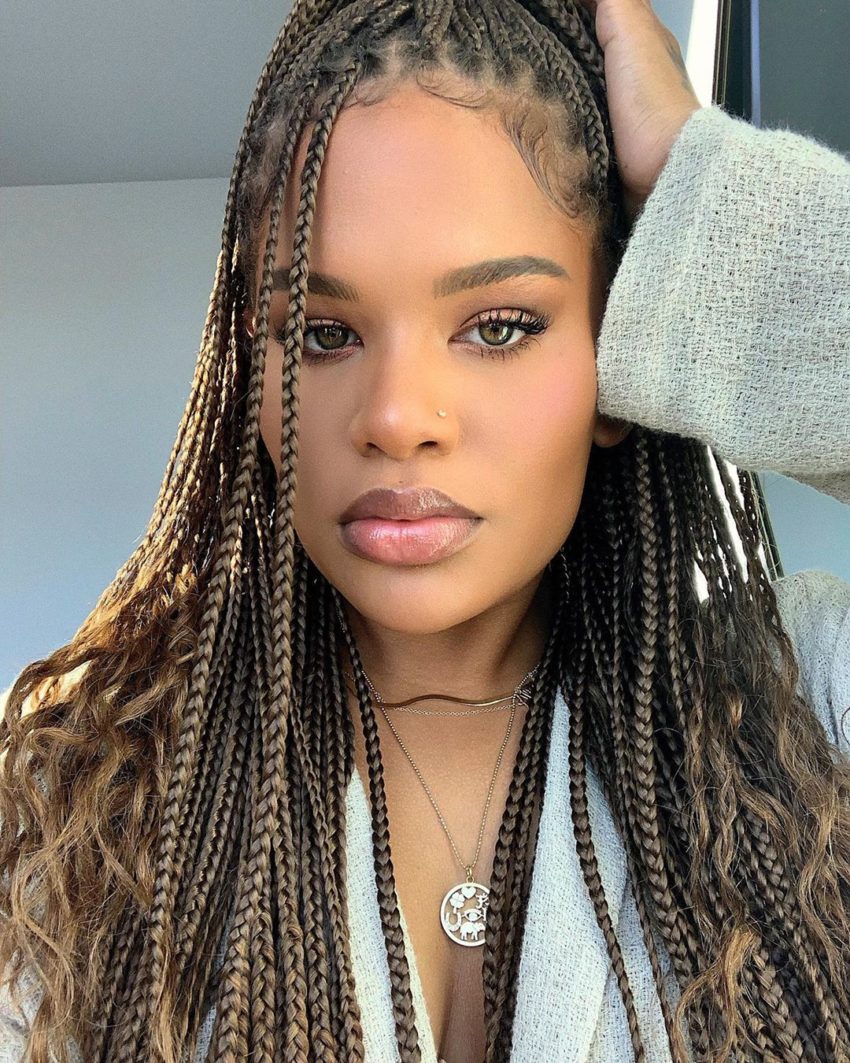 10 Times Alissa Ashley Rocked Box Braids Like No One Else