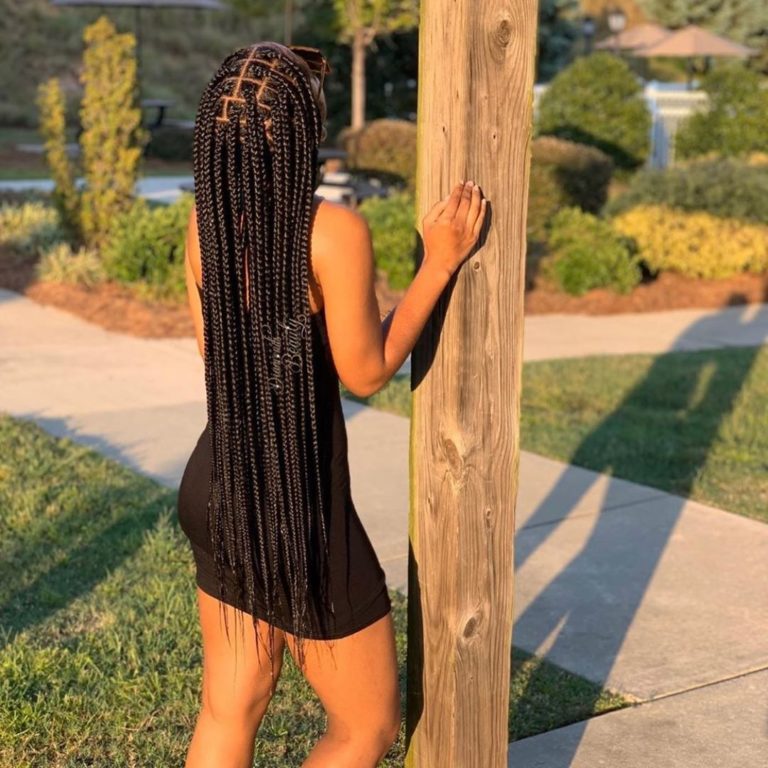 Top 10 box braids style to try in the new year 2020
