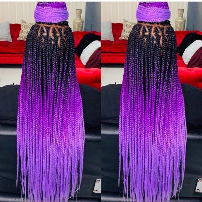 10 hottest colors for box braids